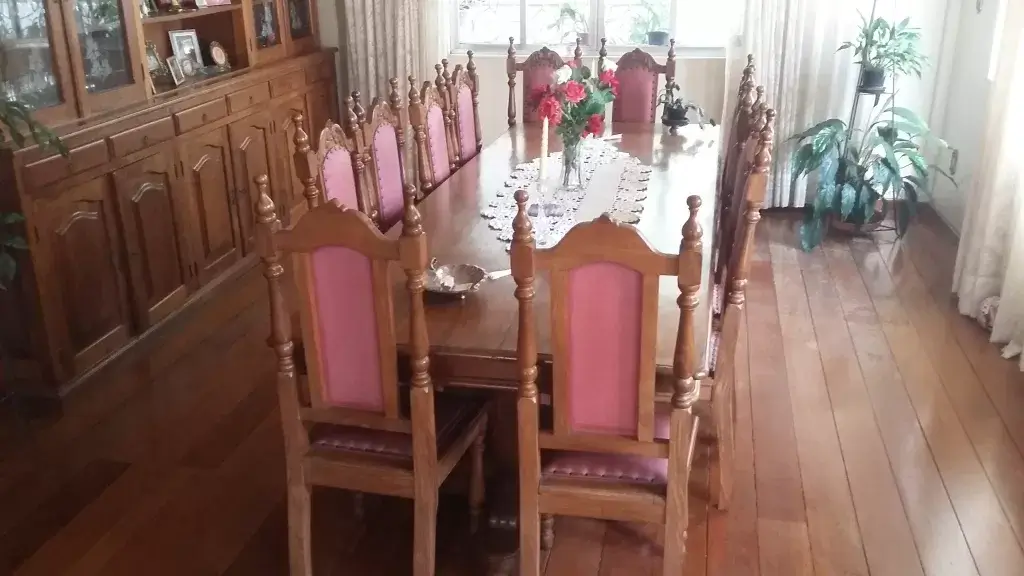 Mesa e Cristaleira em Jacarandá (5) Lafaiete