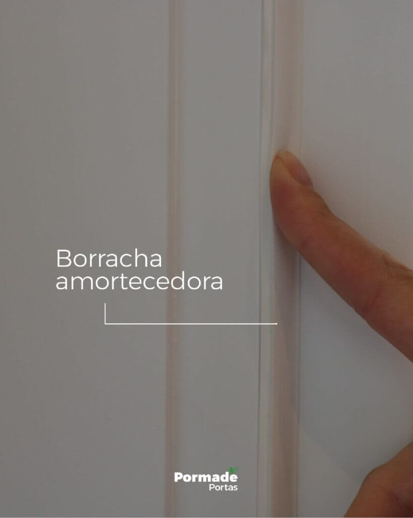 Kit Porta Pormade - borracha amortecedora