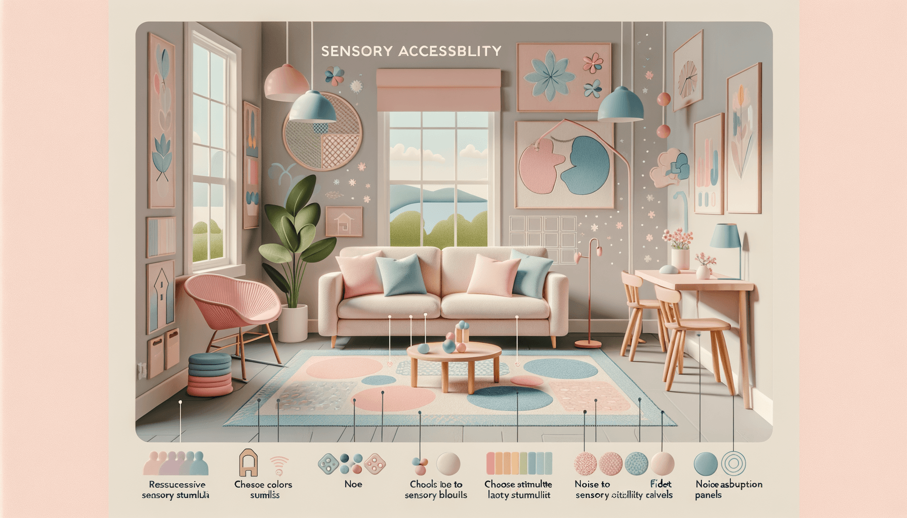 Design de Interiores para Autismo: Elementos Essenciais e Aplicações
