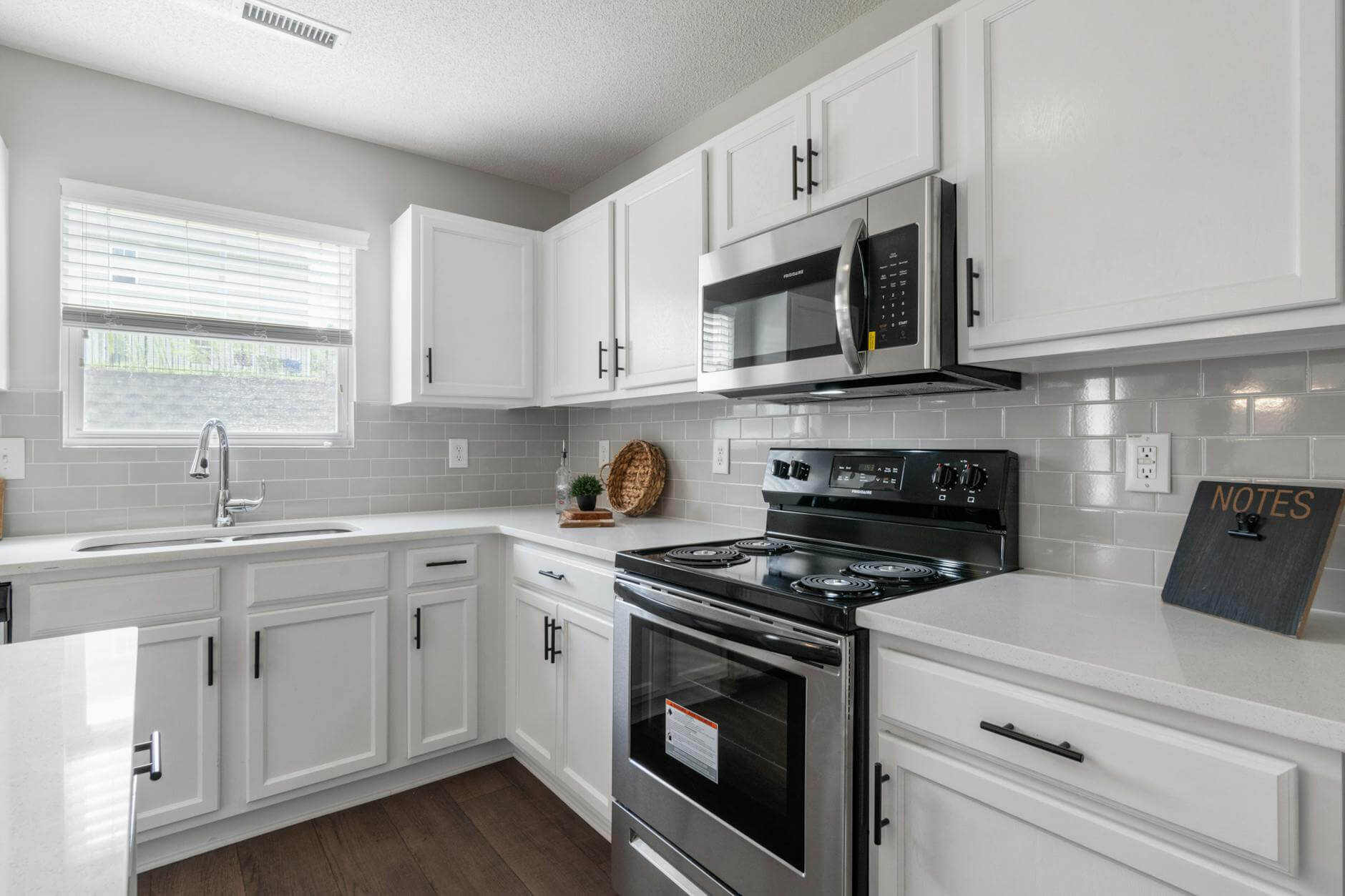 contemporary white kitchen interior design