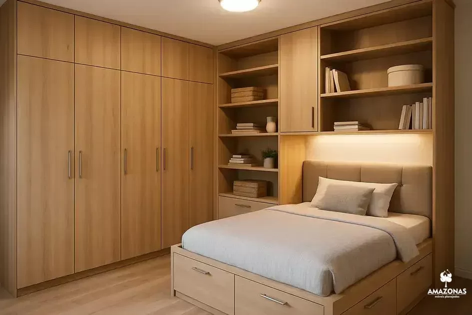 Como a marcenaria pode deixar o quarto mais agradável e funcional?