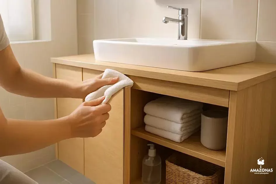 Cuidados e manutenção dos móveis planejados