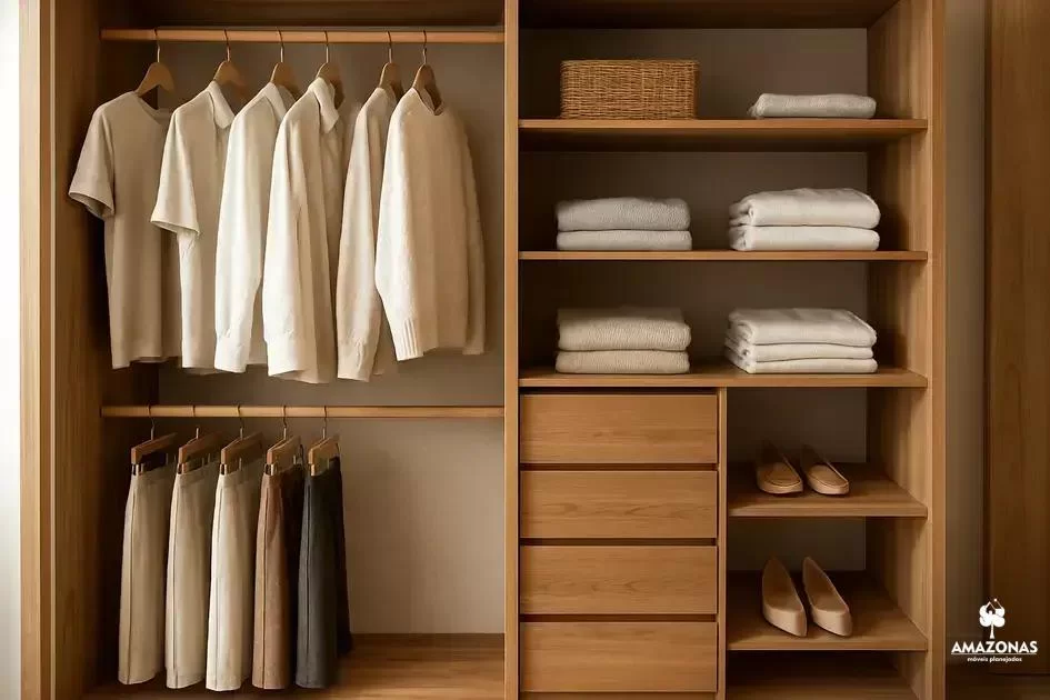 Dicas práticas para o seu guarda-roupas planejado
