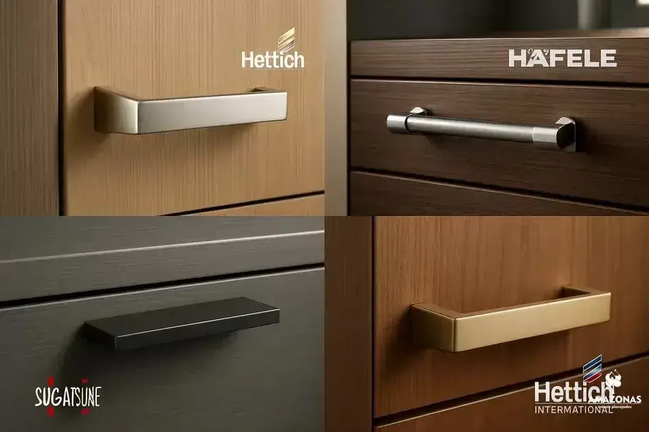 Marcas de Confiança: Hettich, Häfele, Sugatsune e Hettich Internacional