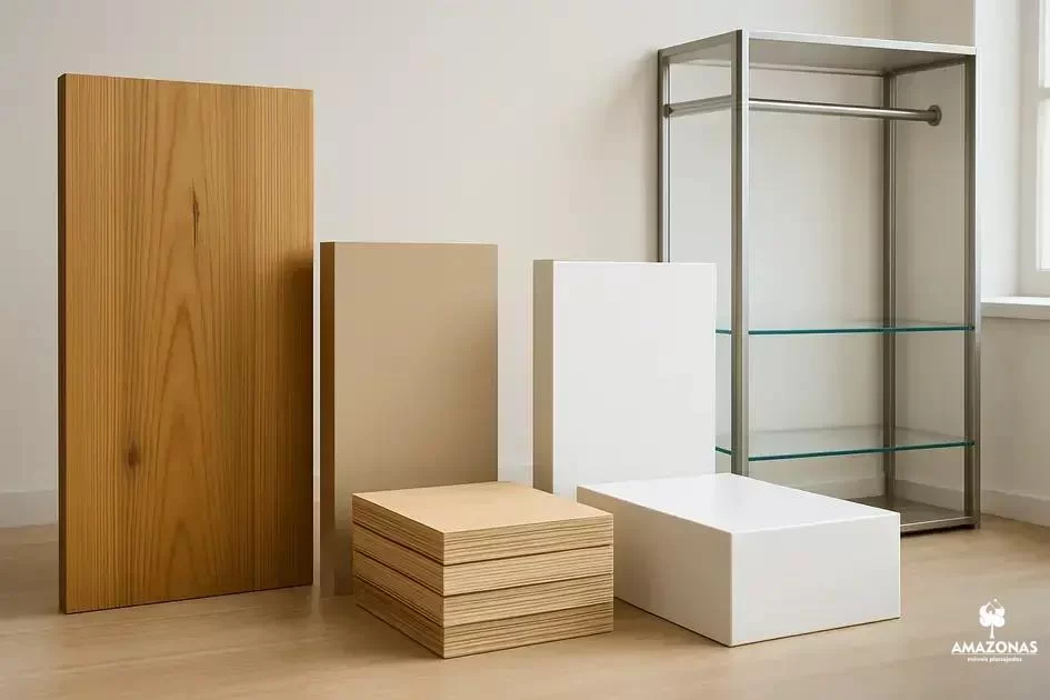 Most Common Materials Used in Closet Manufacturing