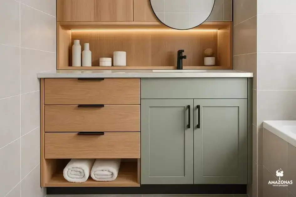 Quanto custa um armário planejado para banheiro