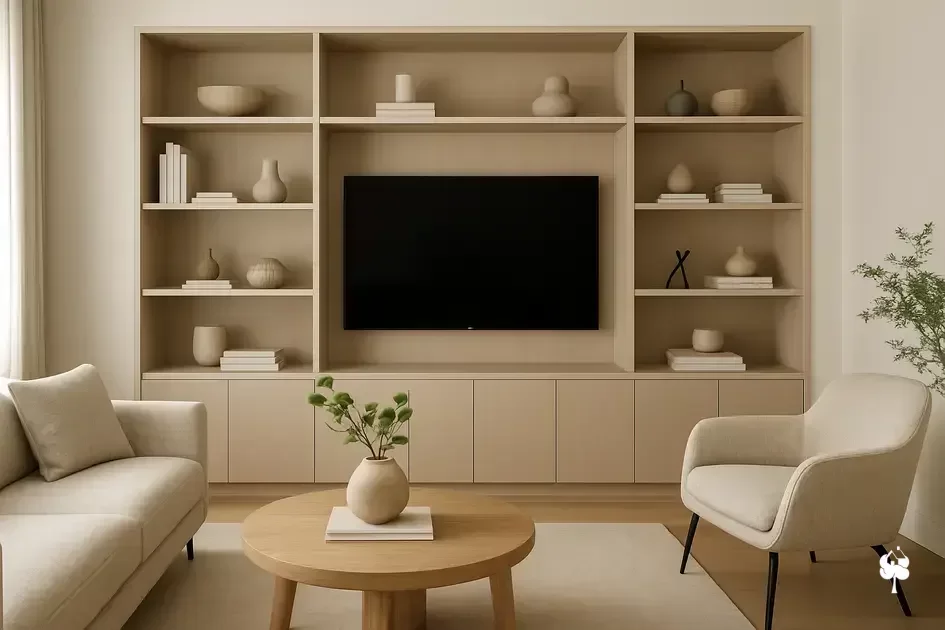 Combine o Painel com Móveis Planejados