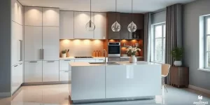 Como escolher móveis planejados para cozinha pequena com ilha