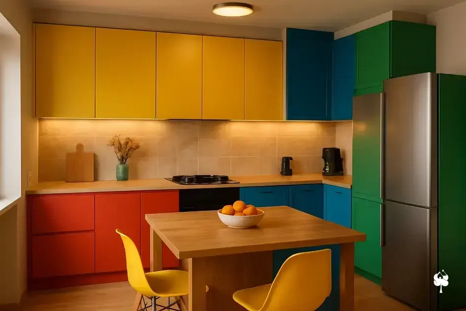 Cores vibrantes: personalidade no ambiente
