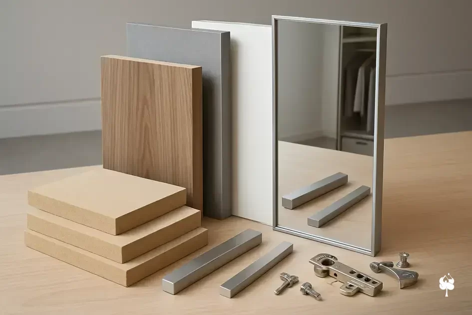 Materiais ideais para closet