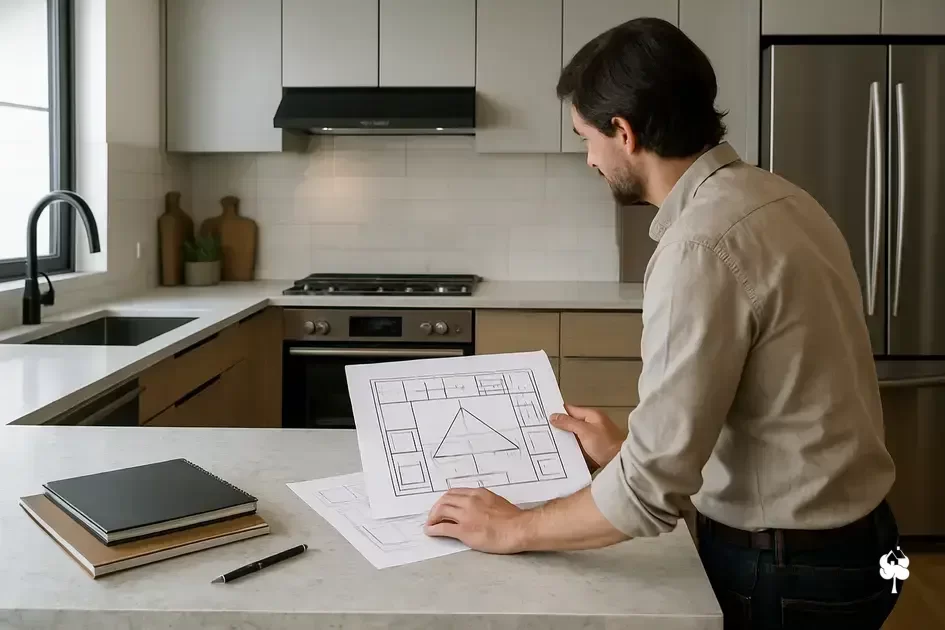 Por Que Decoradores e Arquitetos Usam o Triângulo Funcional