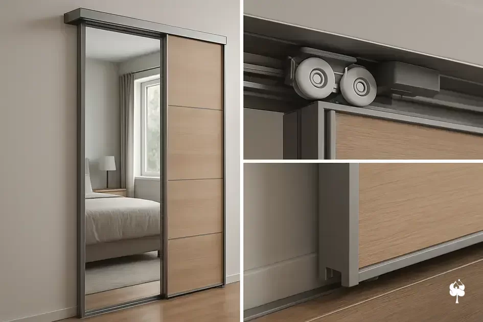 Portas Espelhadas e MDF Pesado: Cuidados Adicionais