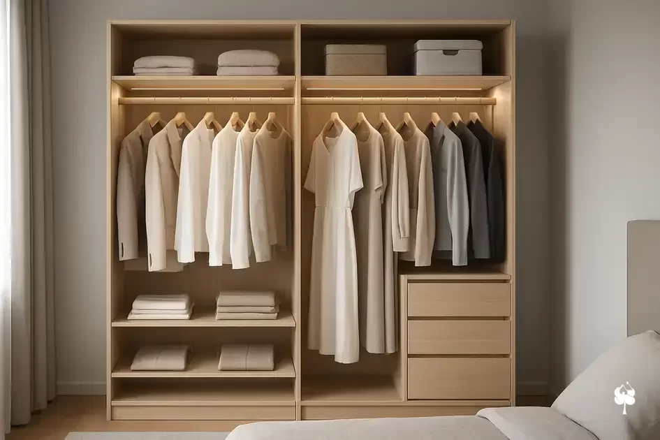 Vantagens do closet planejado