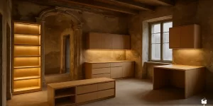 Como adaptar móveis planejados em reformas de casas antigas