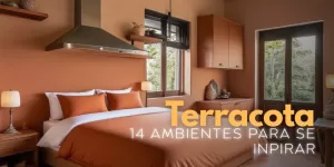 Terracota e Verde ambientes para se inspirar