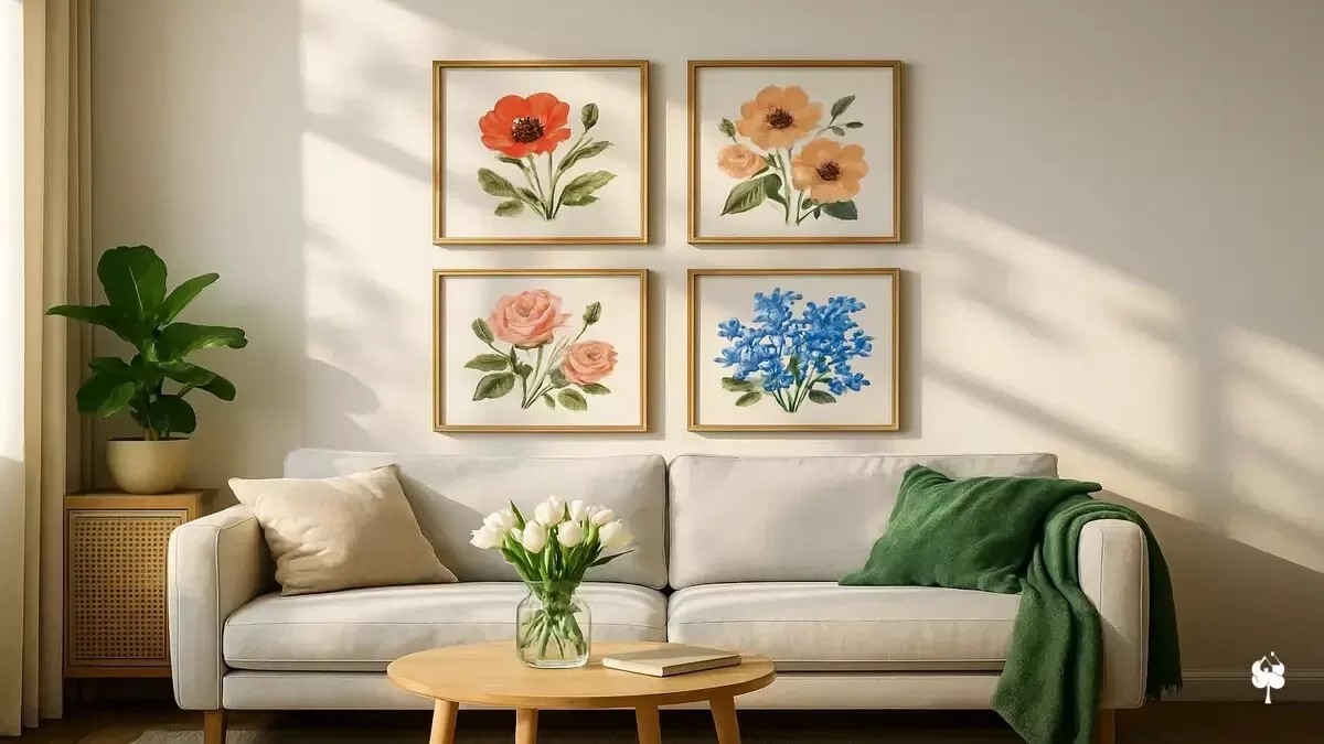 Descubra Como os Quadros Decorativos Florais Podem Transformar Sua Casa 1 Descubra Como os Quadros Decorativos Florais Podem Transformar Sua Casa