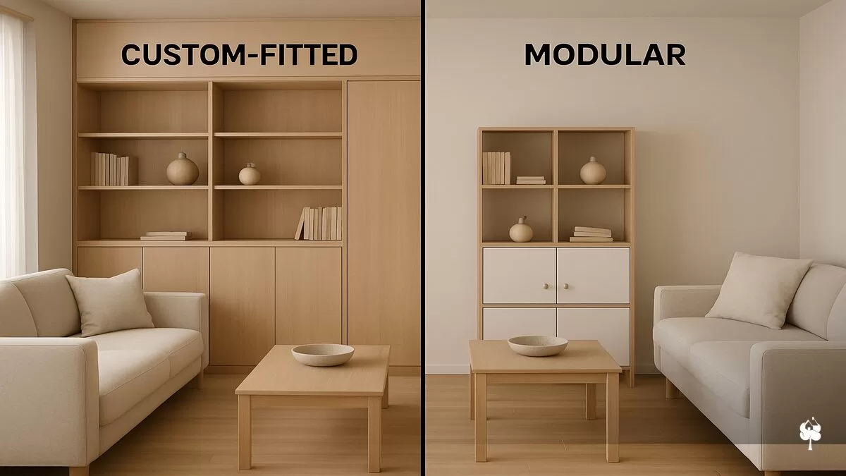 Diferença entre móveis planejados e modulados