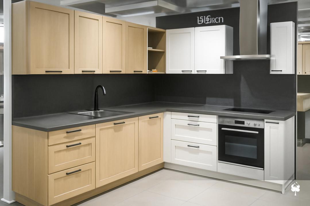 Organização e aproveitamento de espaço na cozinha em L