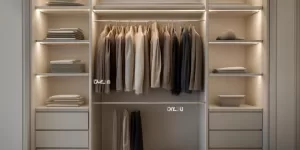 Medidas ideais de closet planejado (altura, profundidade e divisões)