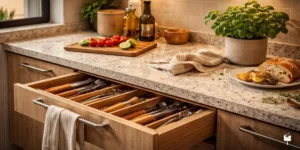 Bancada de Cozinha: como escolher entre granito, quartzo e porcelanato
