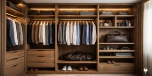 Closet Masculino Planejado: como organizar tudo sem perder espaço nem estilo