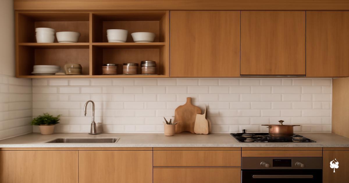 Materiais e acabamentos para nichos de cozinha