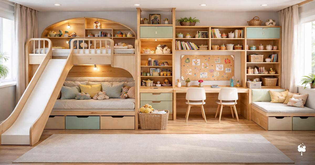 Decoração criativa que estimule o desenvolvimento infantil