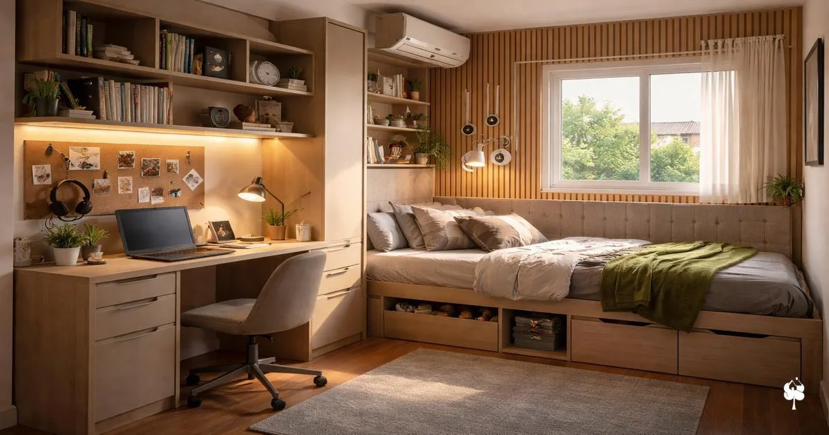 Quarto planejado para adolescente: como criar um espaço que funciona por anos