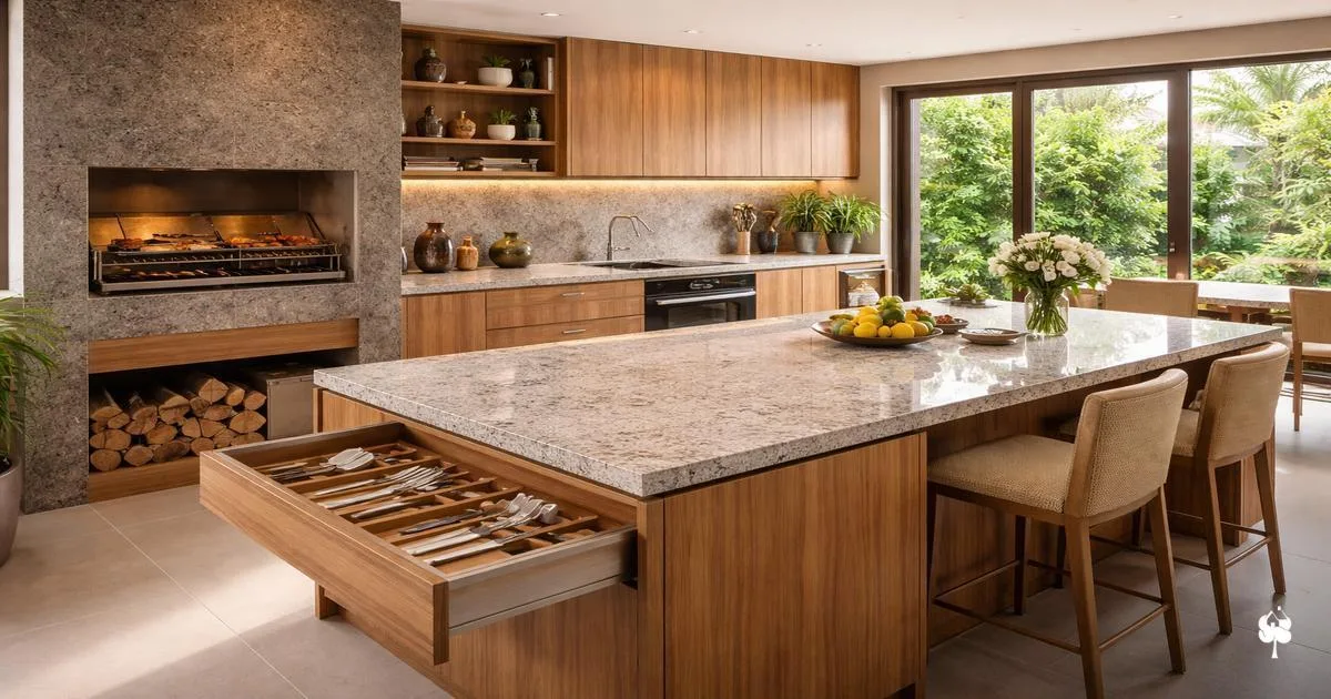 Cozinha Gourmet Planejada: como criar o espaço ideal para receber sem abrir mão da praticidade