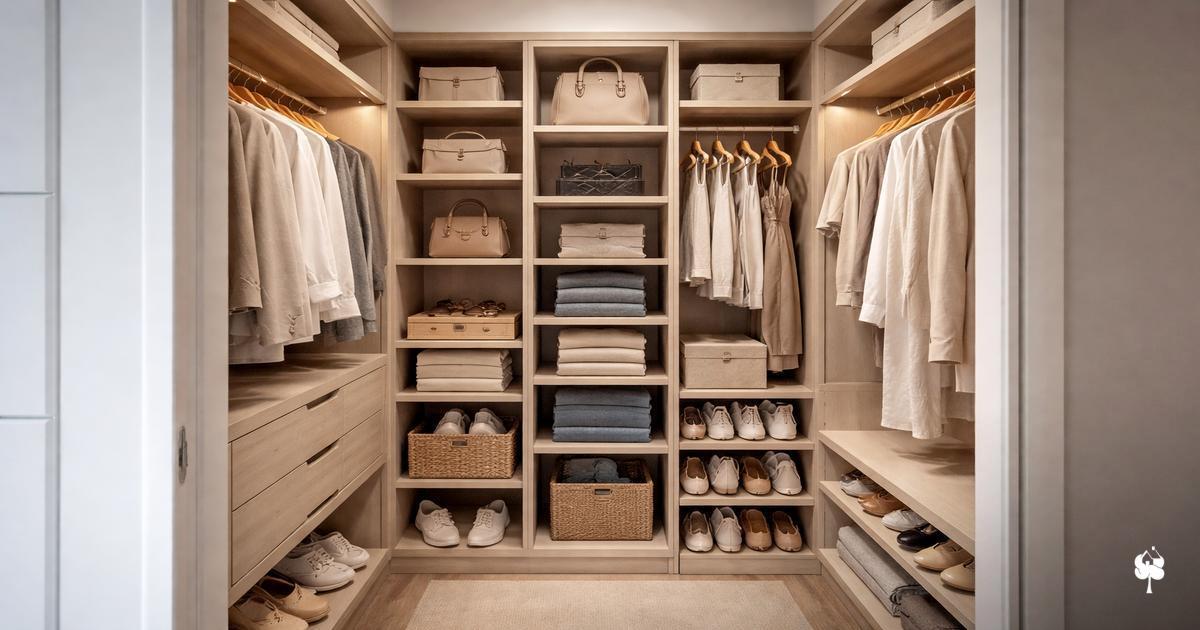 Iluminação e acessórios que fazem diferença no closet sob medida
