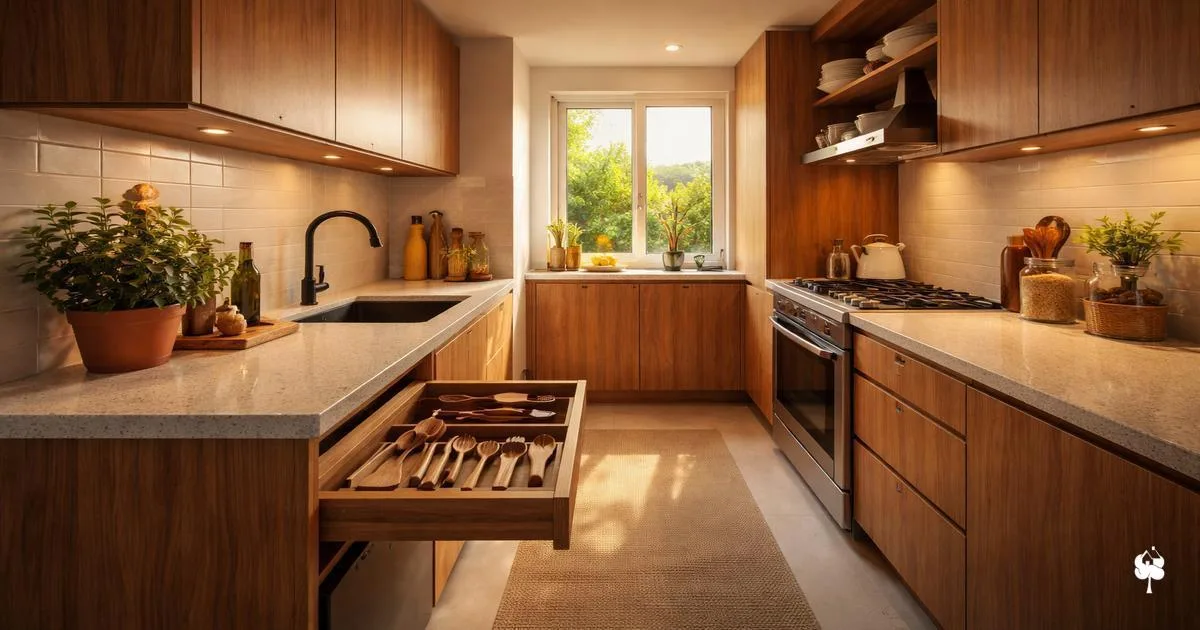 Cozinha planejada em corredor: como aproveitar espaços longos e estreitos 1 Cozinha planejada em corredor: como aproveitar espaços longos e estreitos