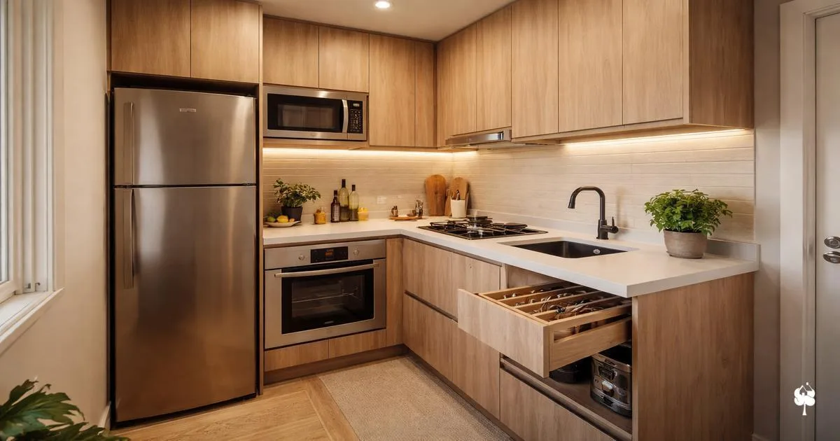 Cozinha Planejada Pequena: soluções inteligentes para menos de 8m² 1 Cozinha Planejada Pequena: soluções inteligentes para menos de 8m²