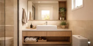 Banheiro Planejado Pequeno: armários, nichos e aproveitamento inteligente do espaço