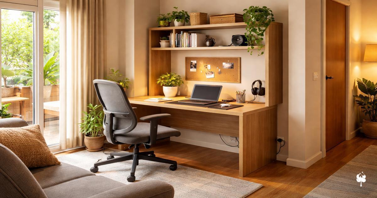 Home office pequeno ou improvisado: por que o planejado resolve melhor Home office pequeno ou improvisado: por que o planejado resolve melhor