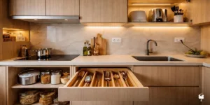 Pontos de tomada na cozinha planejada: a altura certa de cada um e por que errar custa caro